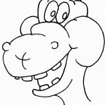 דף צביעה דינוזאור 29