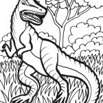 דף צביעה דינוזאור 32