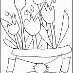 דף צביעה פרחים 14