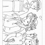 דף צביעה פרחים 10