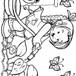 דף צביעה פרחים 73