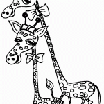 שתי ג'ירפות מגונדרות שתי ג'ירפות מגונדרות