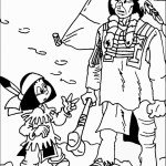 אבא אינדיאני משוחח עם בנו