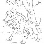 דף צביעה תן 5