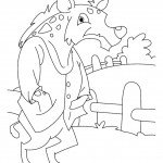 דף צביעה תן 15