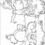 דף צביעה ספר הג'ונגל 1