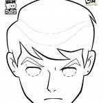 דף צביעה מסכת בן 10