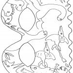 דף צביעה מסכת דינוזאור 4