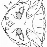 דף צביעה מסכת דינוזאור 2