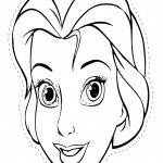 דף צביעה מסכת נסיכה 4