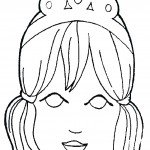 דף צביעה מסכת נסיכה 3