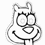 דף צביעה מסכת בוב ספוג 3