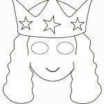 דף צביעה מסכת נסיכה 1