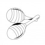 דף צביעה קסטנייטות - ערמוניות