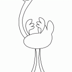 דף צביעה בת יענה 5