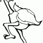 דף צביעה בת יענה מבוהלת