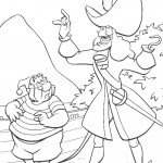 דף צביעה קפטן הוק ועוזרו מר סמי