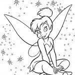 דף צביעה טינקרבל 1