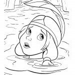 דף צביעה פיטר פן 1