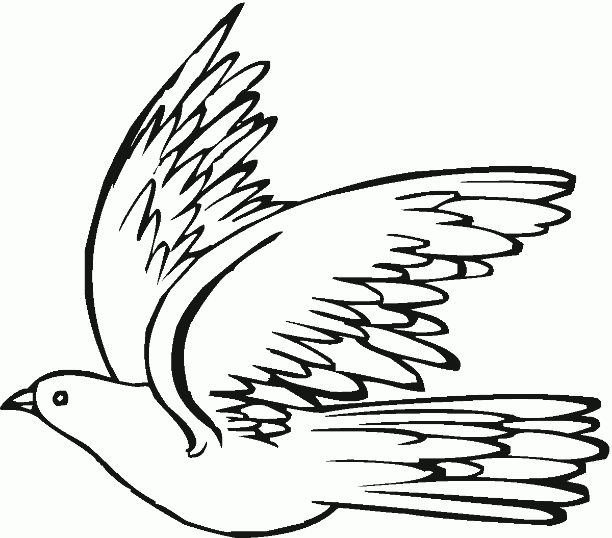Printable Pigeon Coloring Pages