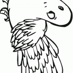 דף צביעה יונה 8