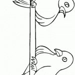 שיחה בין שני יונים