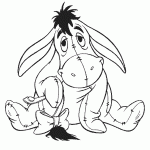 דף צביעה החמור מפו הדוב