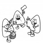 דף צביעה אוזני המן