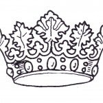 דף צביעה כתר מלך 3