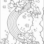 דף צביעה קשת בענן 10