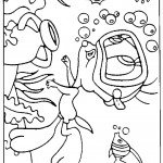 דף צביעה סוס ים 18