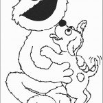 דף צביעה אלמו מחזיק בכלבלב