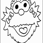 דף צביעה רחוב סומסום 1