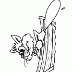 חתול שט בסירה