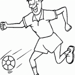 דף צביעה בעיטה בכדור 11