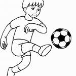 דף צביעה בעיטה בכדור 12