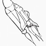 דף צביעה חללית 3