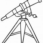 דף צביעה משקפת לצפייה בכוכבים