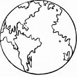 דף צביעה כדור הארץ