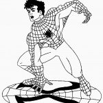 דף צביעה ספיידרמן 48