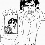 דף צביעה ספיידרמן 47