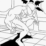 דף צביעה ספיידרמן 46