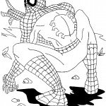 דף צביעה ספיידרמן 21