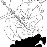 דף צביעה ספיידרמן 41