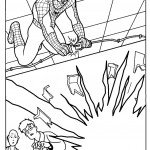 דף צביעה ספיידרמן 26