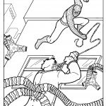 דף צביעה ספיידרמן 25