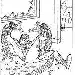 דף צביעה ספיידרמן 24