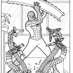 דף צביעה ספיידרמן 54