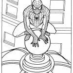 דף צביעה ספיידרמן 53