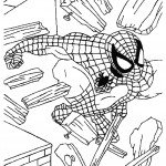 דף צביעה ספיידרמן 7